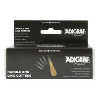 DALER ROWNEY Adigraf set professionale di sgorbie per linoleografia 5 pz