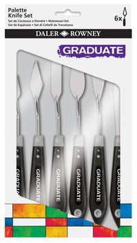 DALER ROWNEY Graduate set di spatole per pittura 6 pz