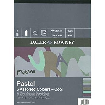 Carta per pastello DALER ROWNEY Murano Cool 40,6 x 30,5 cm, 160 g - 30 fogli