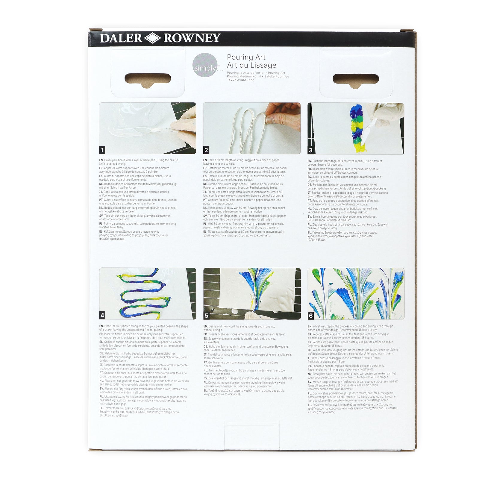 DALER ROWNEY D&R Simply set completo per pouring