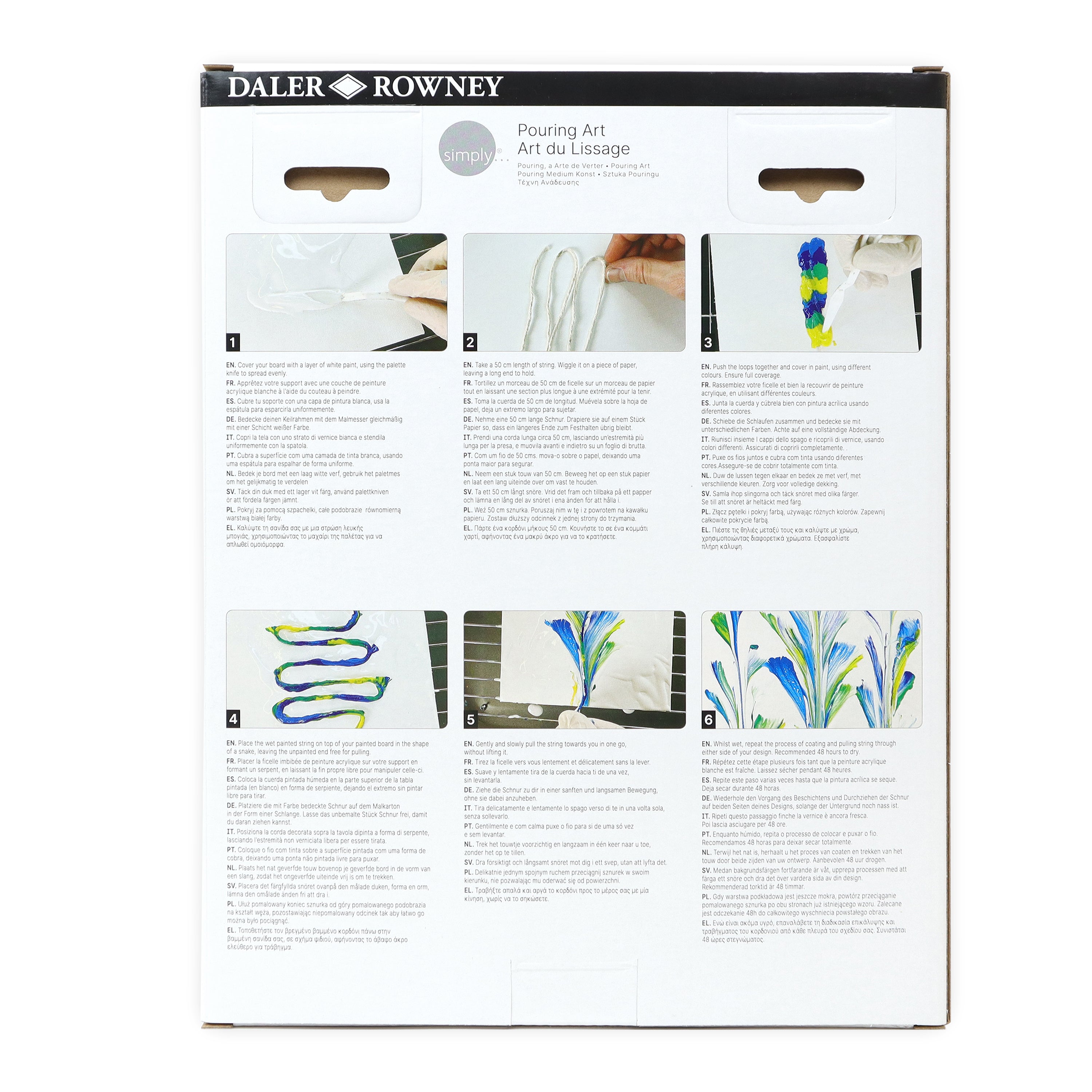 DALER ROWNEY D&R Simply set completo per pouring