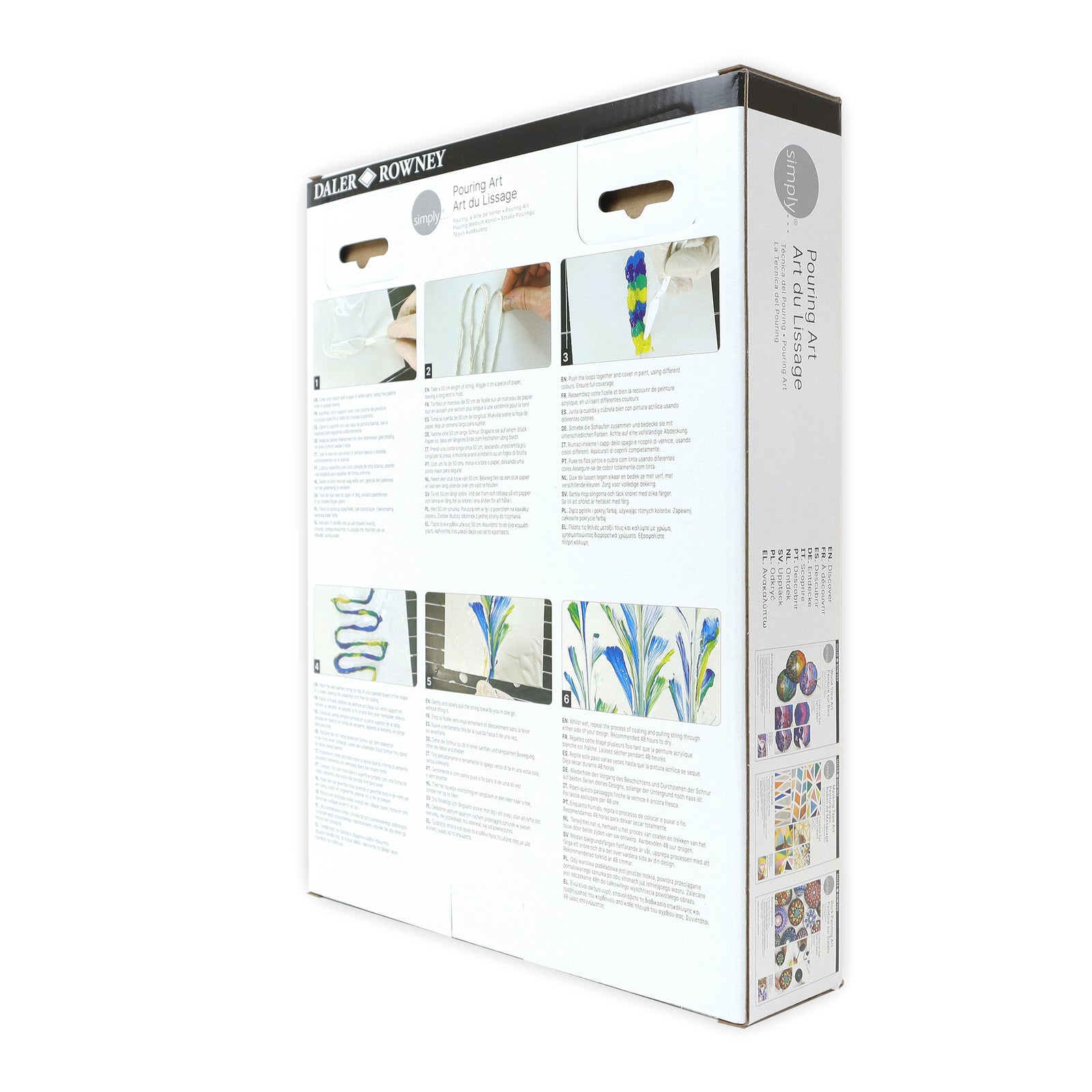 DALER ROWNEY D&R Simply set completo per pouring