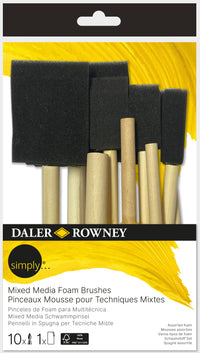 Daler-Rowney Simply set di applicatori in spugna 10 pz