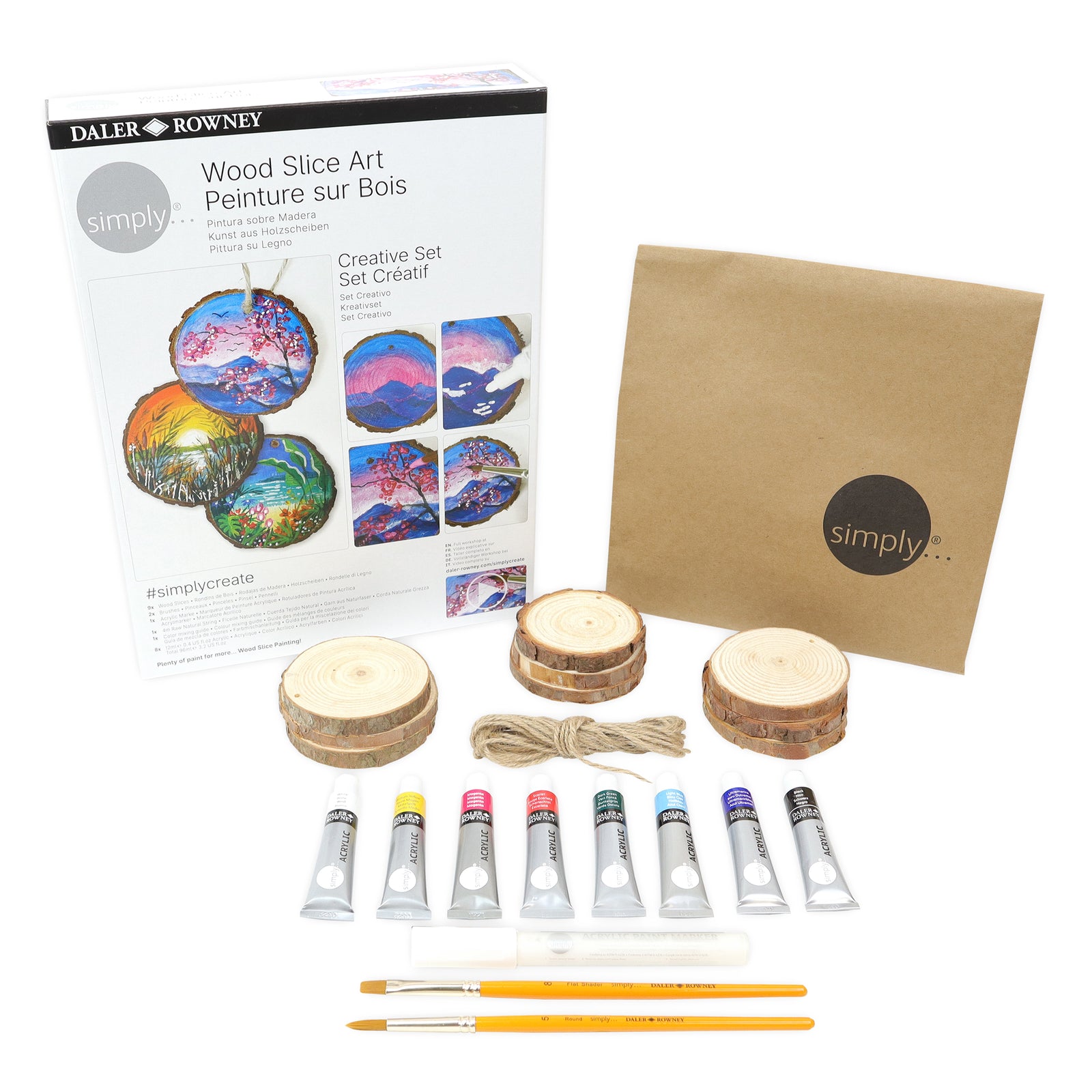 DALER ROWNEY Simply set per pittura su legno