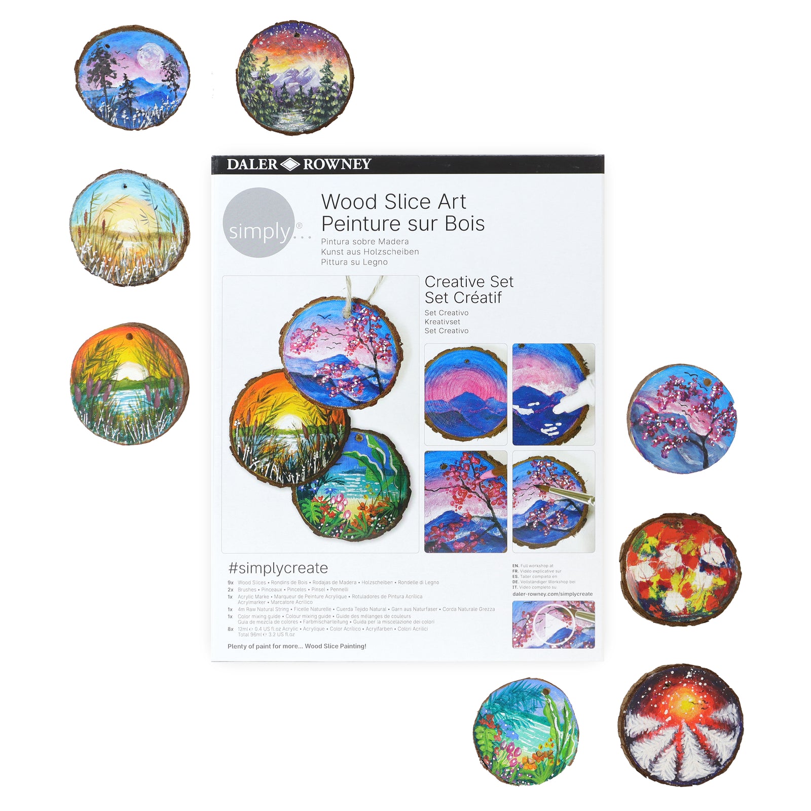 DALER ROWNEY Simply set per pittura su legno