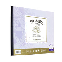 DALER ROWNEY The Langton Prestige blocco per acquerello CP Natural White 300 g 12F 25,4 x 35,6 cm