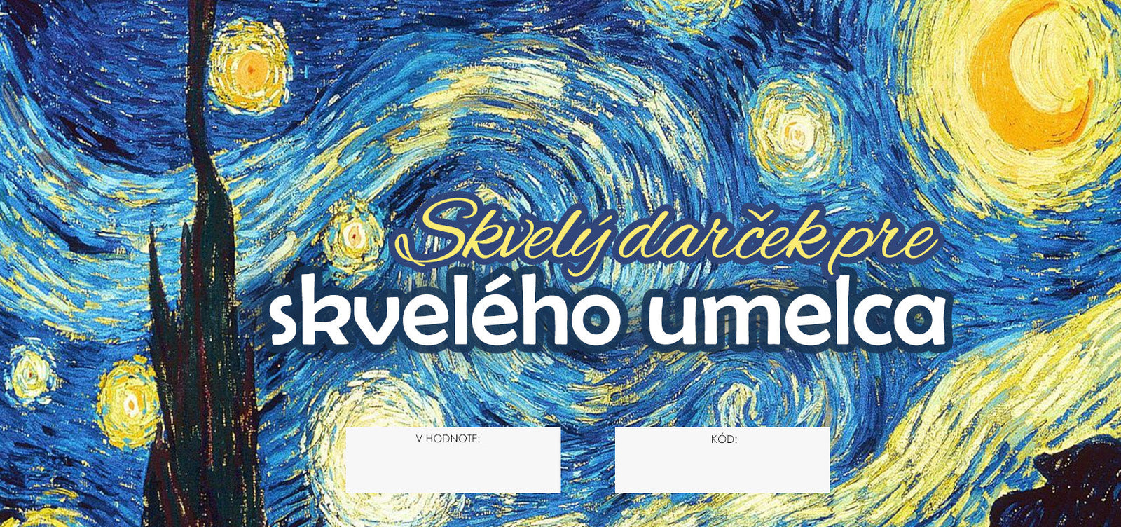 Buoni regalo - Regalo ideale per artista eccellente – 70€
