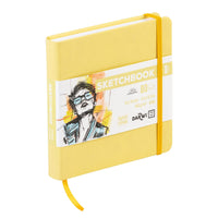 DARWI blocco da disegno For You Yellow 14 x 14 cm, 140 g, 80 fogli