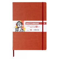 DARWI blocco da disegno Terracotta A4 140 g 80 fg
