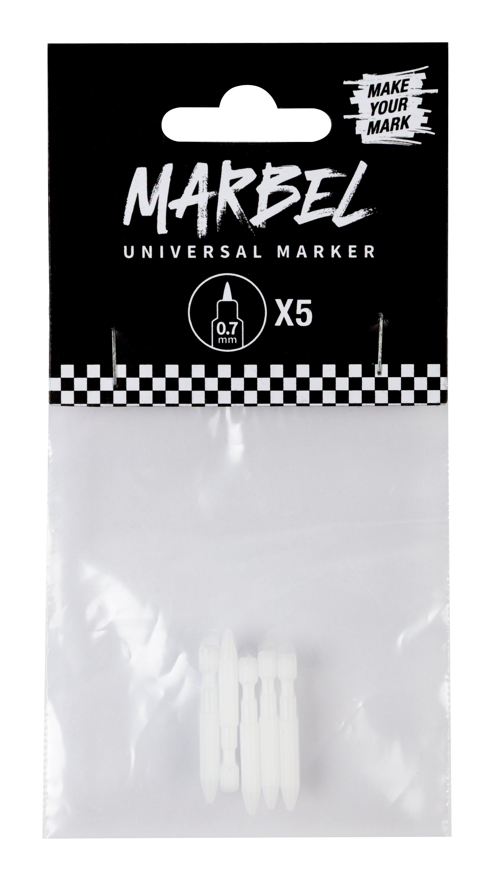 DARWI Marbel punte di ricambio 0,7 mm – 5 pz