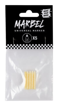 Punte di ricambio per pennarelli DARWI Marbel 2 mm 5 pz