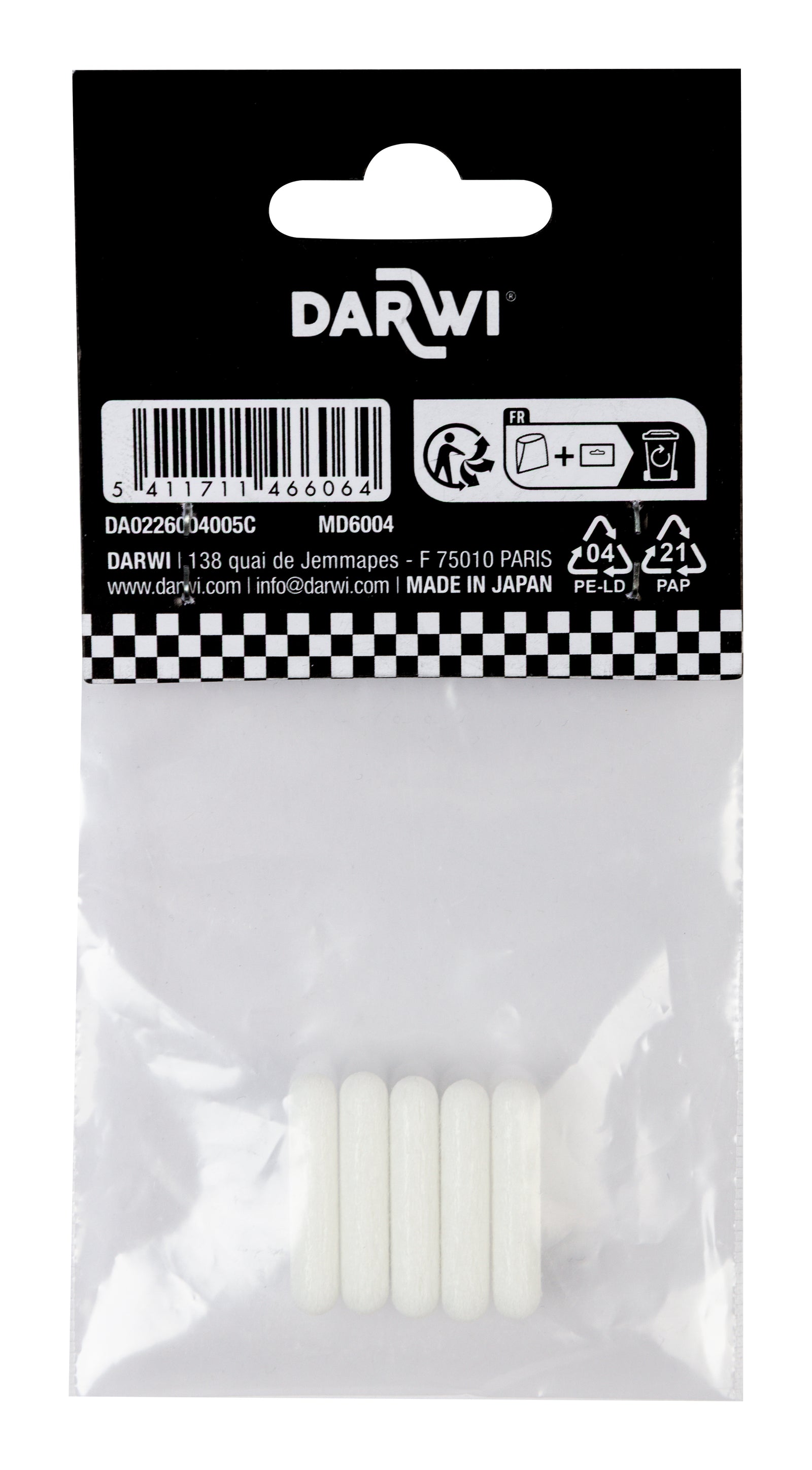 DARWI Marbel punte di ricambio 4 mm – 5 pz