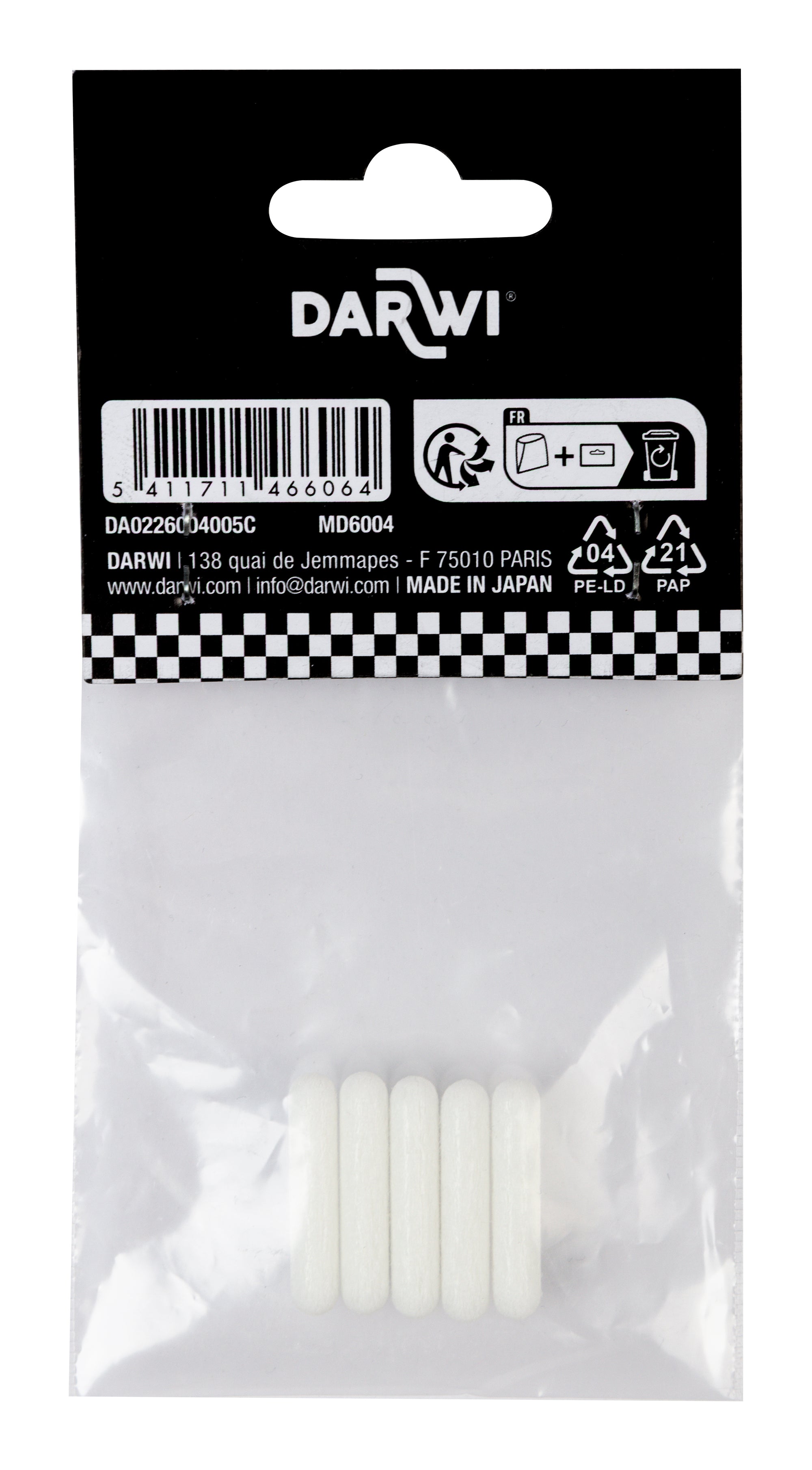 DARWI Marbel punte di ricambio 4 mm – 5 pz