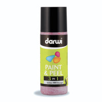 Colore per vetro pelabile DARWI Paint & Peel 3in1 80 ml – rosso glitter
