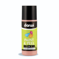 Colore per vetro pelabile DARWI Paint & Peel 3in1 80 ml – carne