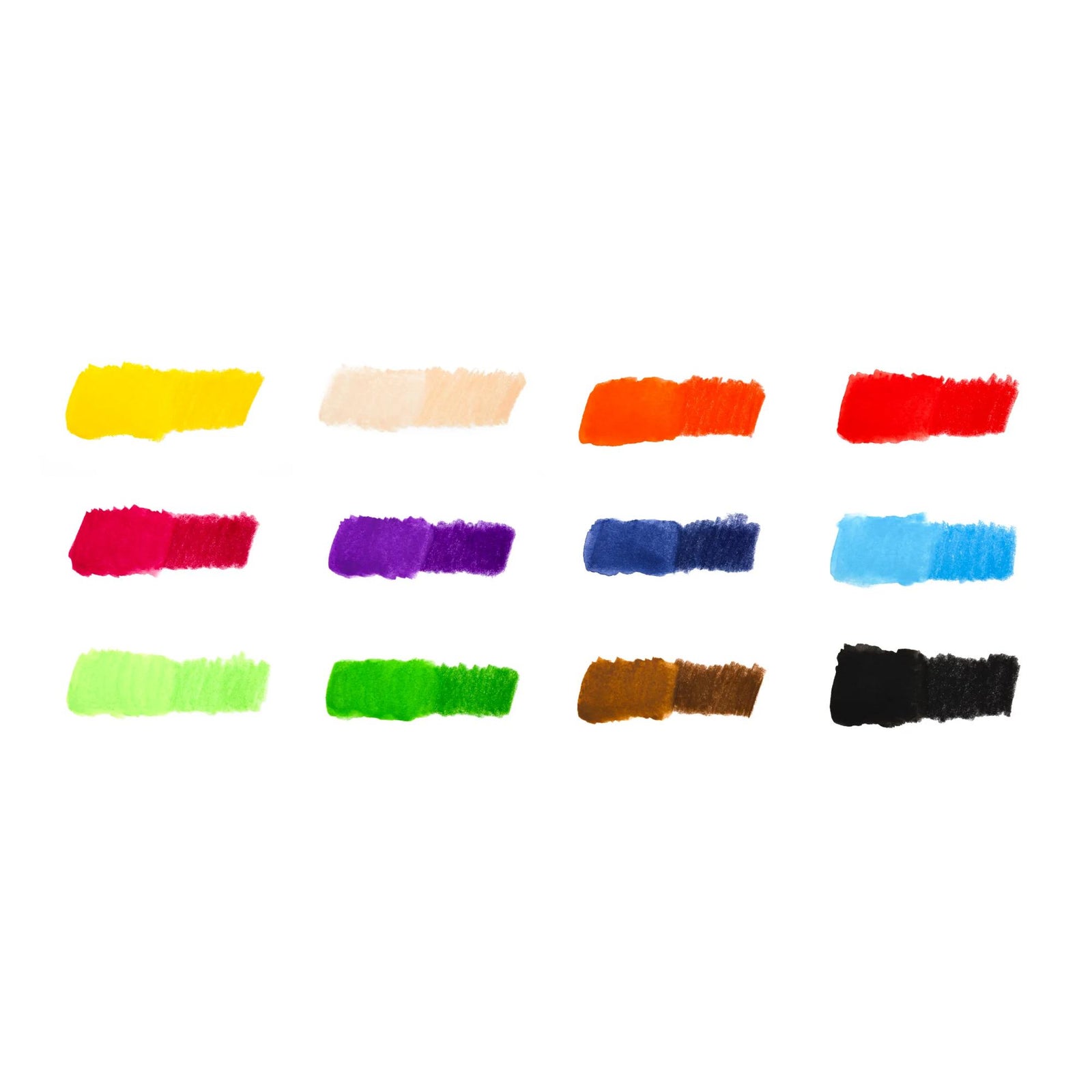 Set di matite acquerellabili DARWI - 12 pz