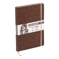 Album da disegno DARWI Brown A4 140 g/m² 80 fogli