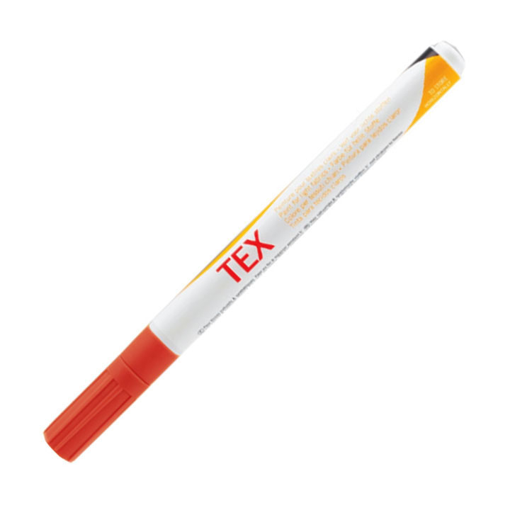 DARWI TEX Marcatori per tessuti punta fine 3 ml – rosso vermiglio