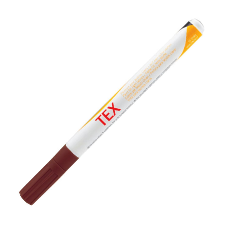 DARWI TEX Marcatori per tessuti punta fine 3 ml – marone scuro