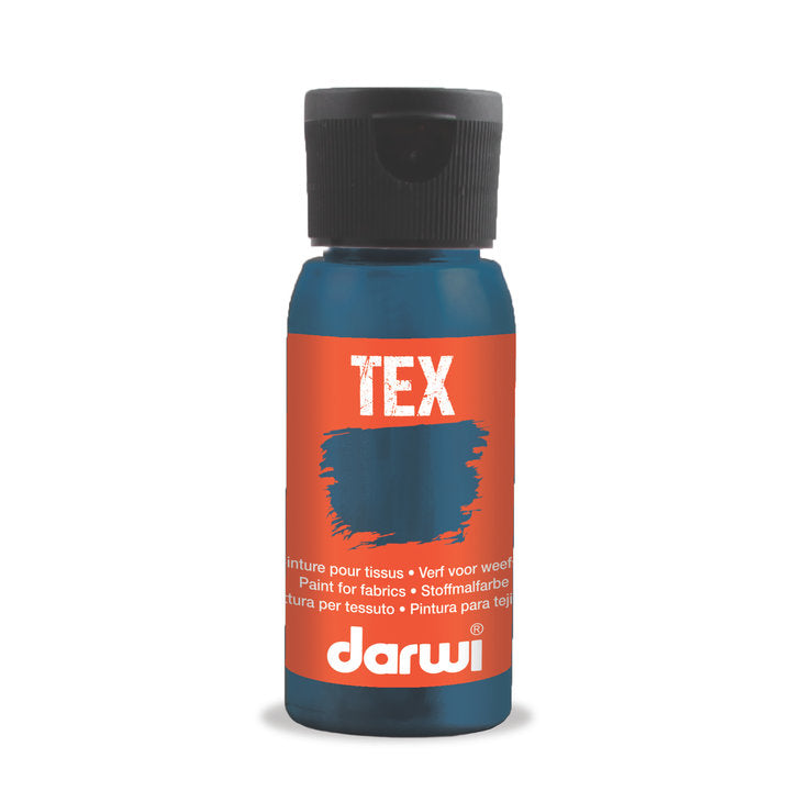 DARWI TEX Vernice per tessuti 50 ml | Varie tonalità