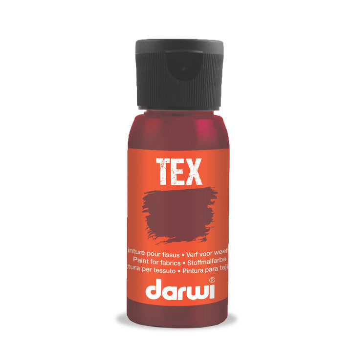 DARWI TEX Vernice per tessuti 50 ml | Varie tonalità