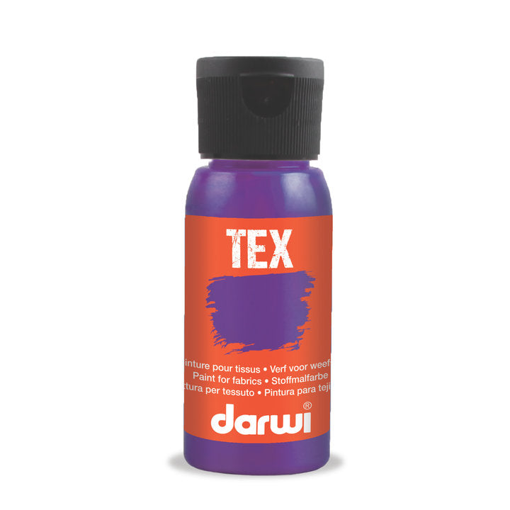 DARWI TEX Vernice per tessuti 50 ml | Varie tonalità