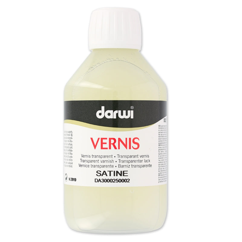 Vernice trasparente satinato DARWI satinè | sceglie volume - 250 ml
