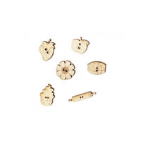 Decorazioni in legno in miniatura | scegli un set