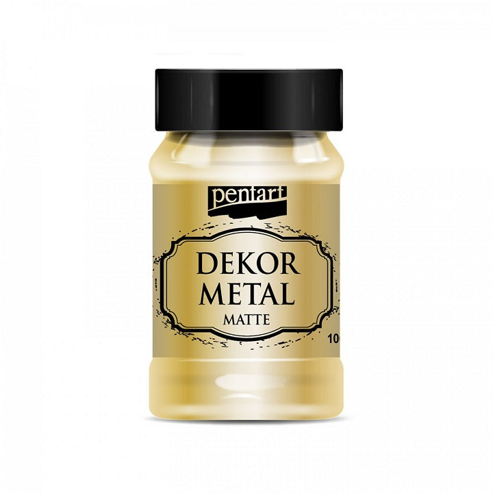 Colore Decormetal Pentart matte 100 ml – Chocolate
