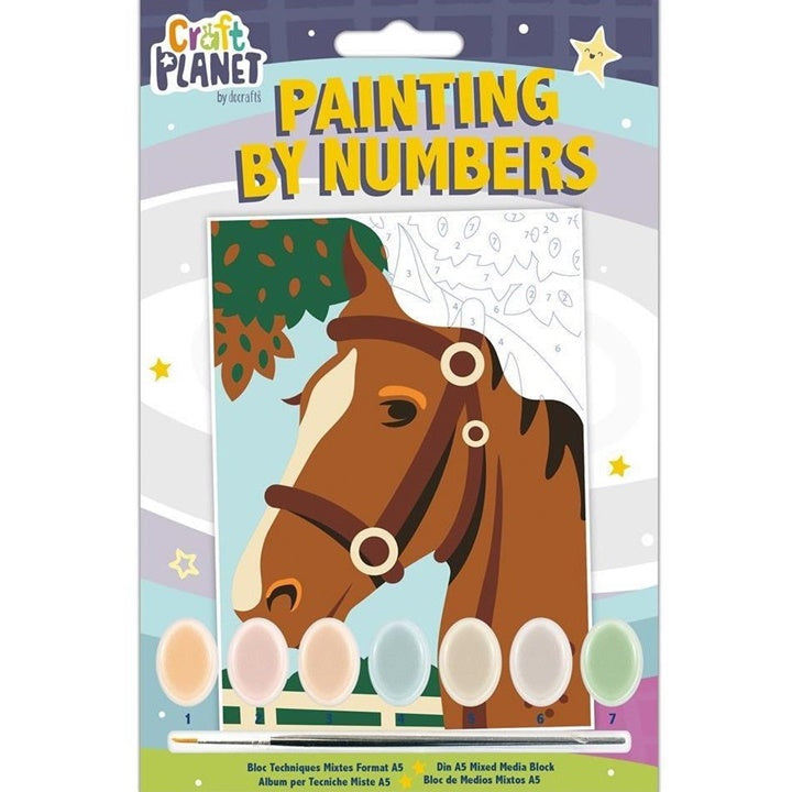 Dipingere con i numeri per bambini Craft Planet | varie immagini