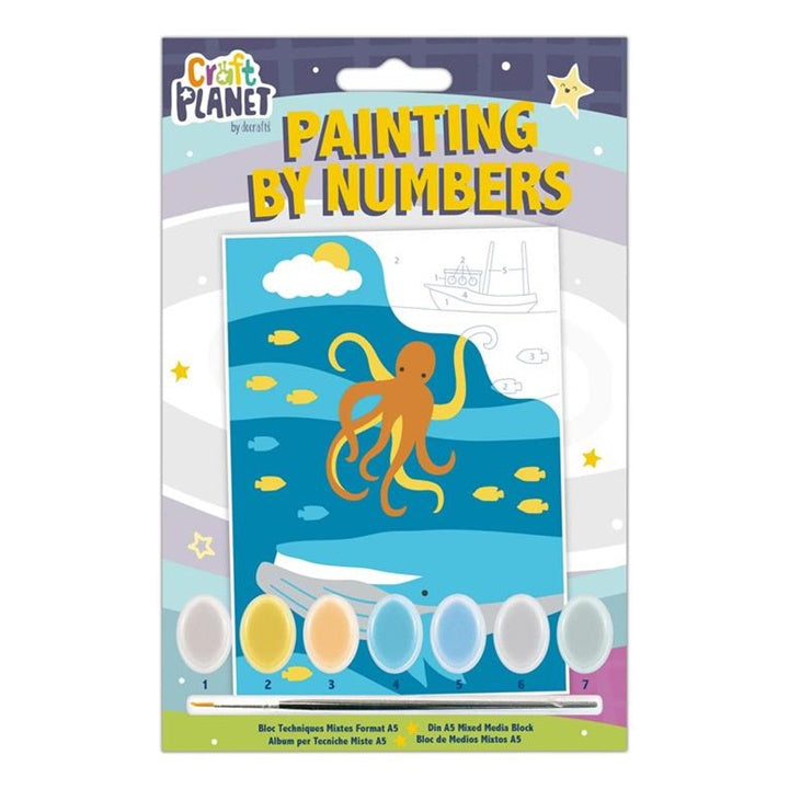 Dipingere con i numeri per bambini Craft Planet | varie immagini