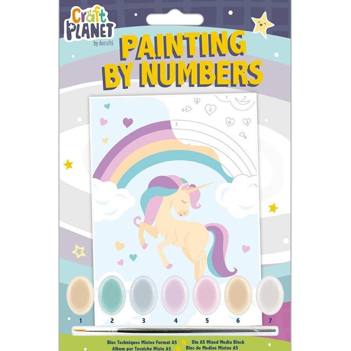 Dipingere con i numeri per bambini Craft Planet | varie immagini