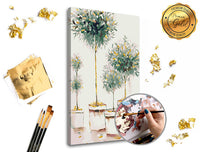 Dipingere con i numeri PREMIUM GOLD | Piantagione di alberi