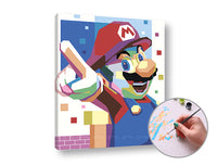 Dipingere per numeri SUPER MARIO – sul telaio