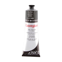 Daler-Rowney GEORGIAN colore ad olio 38 ml | scegli la tonalità – Ivory Black