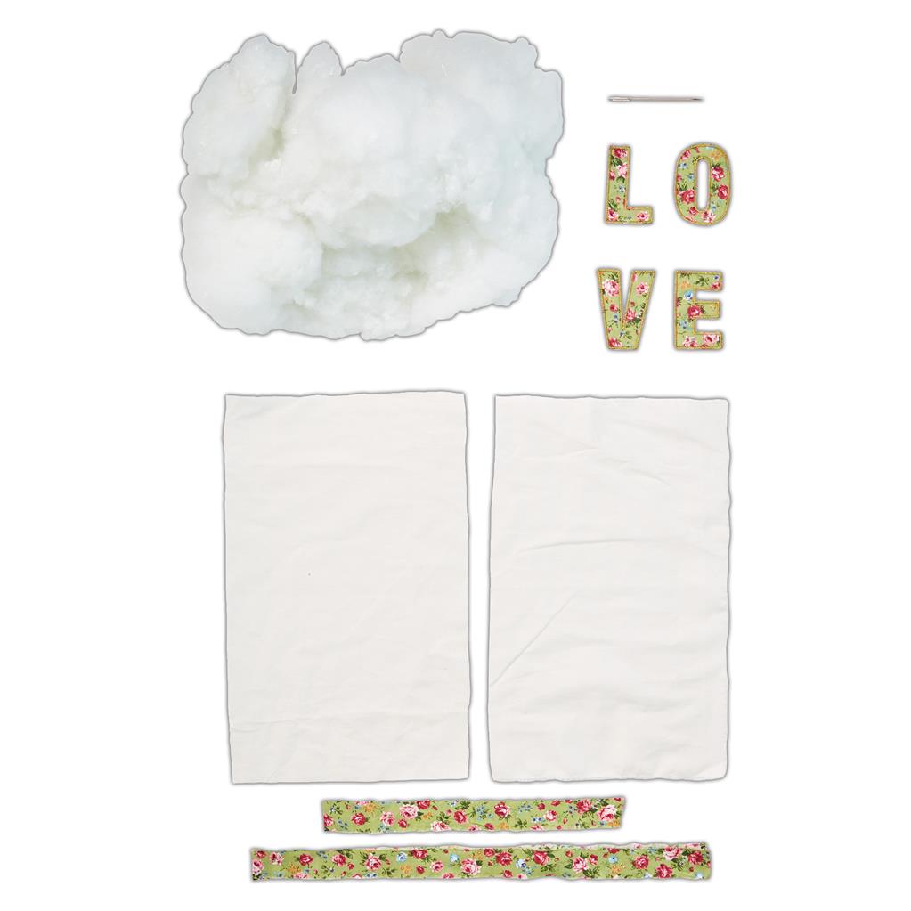 Docrafts kit creativo per cucito cuscino Love