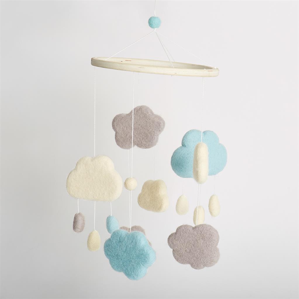 Docrafts kit creativo per infeltrimento ad ago - acchiappasogni blu
