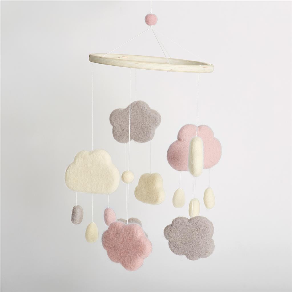 DOCRAFTS kit creativo per infeltrimento ad ago – acchiappasogni rosa