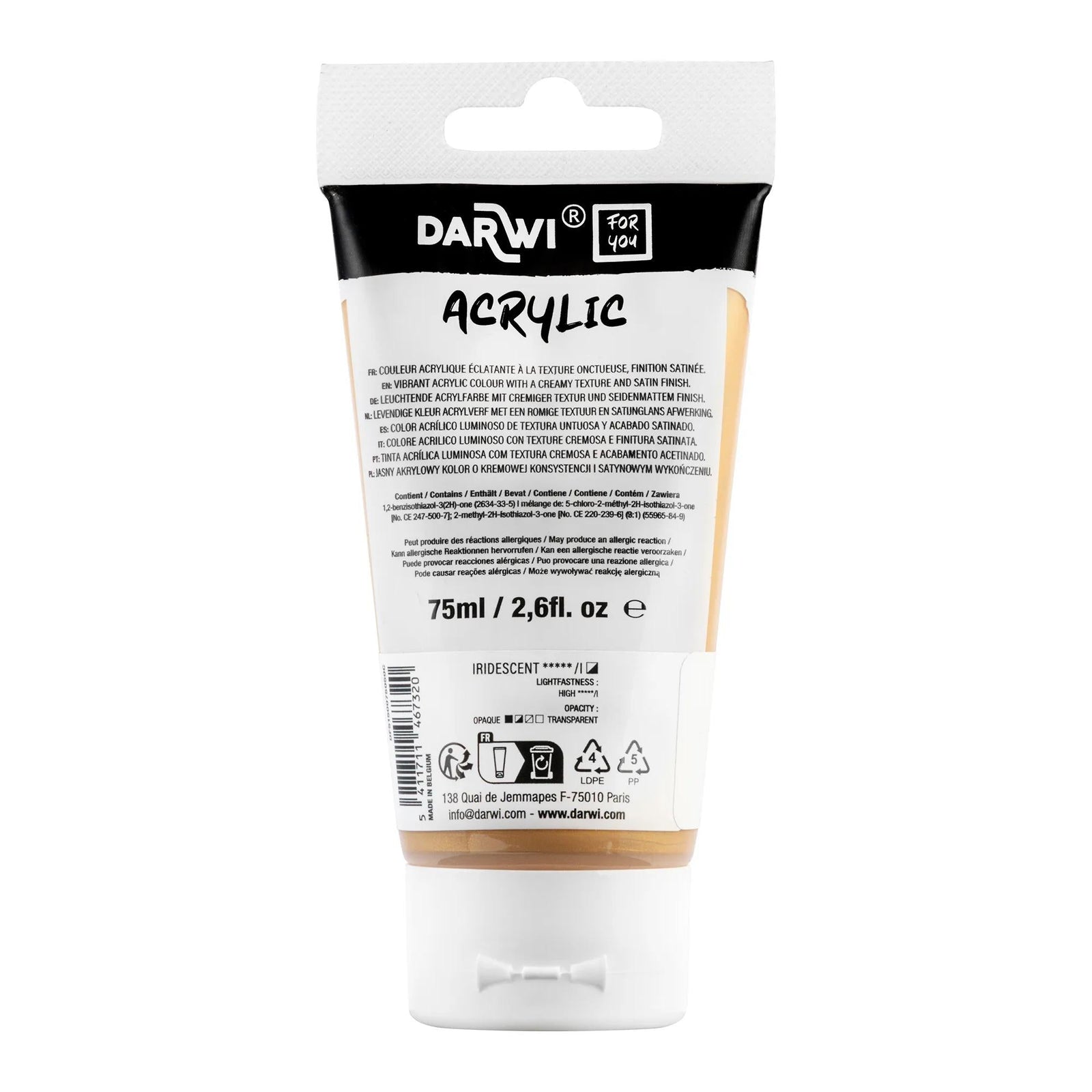 Colore acrilico DARWI Acryl 75 ml