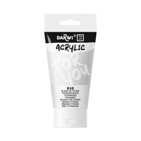 Colore acrilico DARWI Acryl 75 ml – Bianco