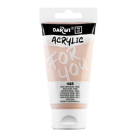 Colore acrilico DARWI Acryl 75 ml – Beige Rosa