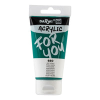 Colore acrilico DARWI Acryl 75 ml – Verde Ftalocianina