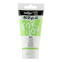Colore acrilico DARWI Acryl 75 ml – Verde Giallastro