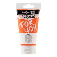 Colore acrilico DARWI Acryl 75 ml – Rosso Pirrolo Vermiglione