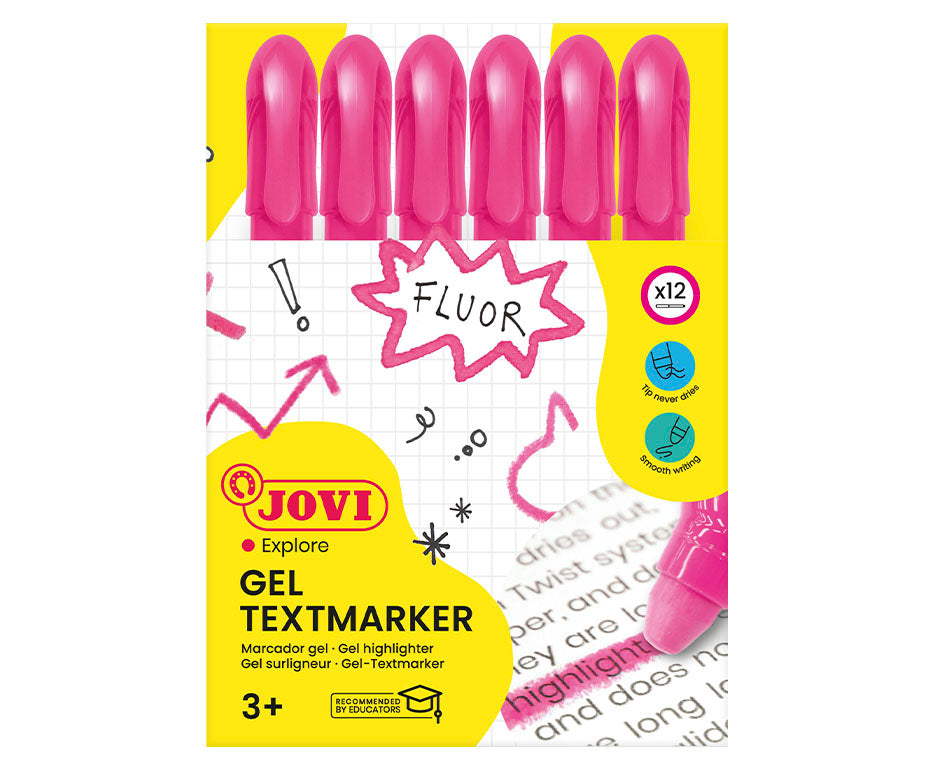 Evidenziatore in gel JOVI rosa