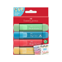 FABER CASTELL Set di evidenziatori 4 pezzi