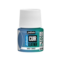 Vernice per pelle Pebeo Setacolor effect 45 ml – duochrome blu/verde