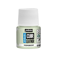 Vernice per pelle Pebeo Setacolor effect 45 ml – Fosforescente