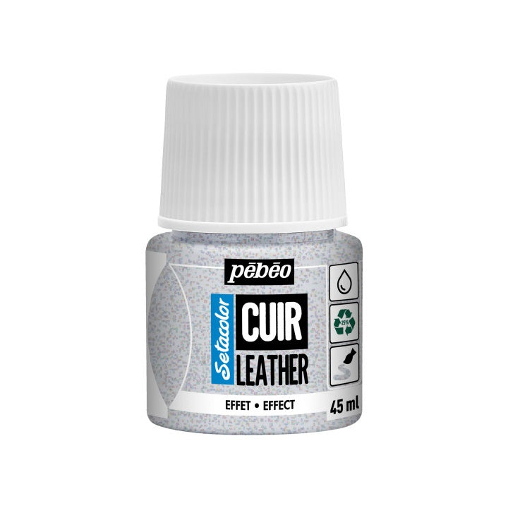 Vernice per pelle Pebeo Setacolor effect 45 ml – scintillante iridescente