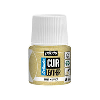 Vernice per pelle Pebeo Setacolor effect 45 ml – oro scintillante